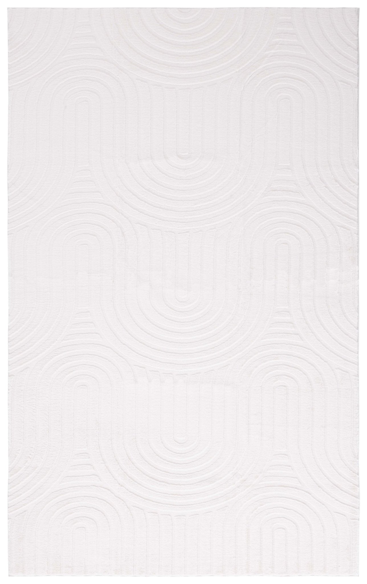 Safavieh Faux Rabbit Fur Frf881A Ivory Rug - Safavieh - frf881a - 2
