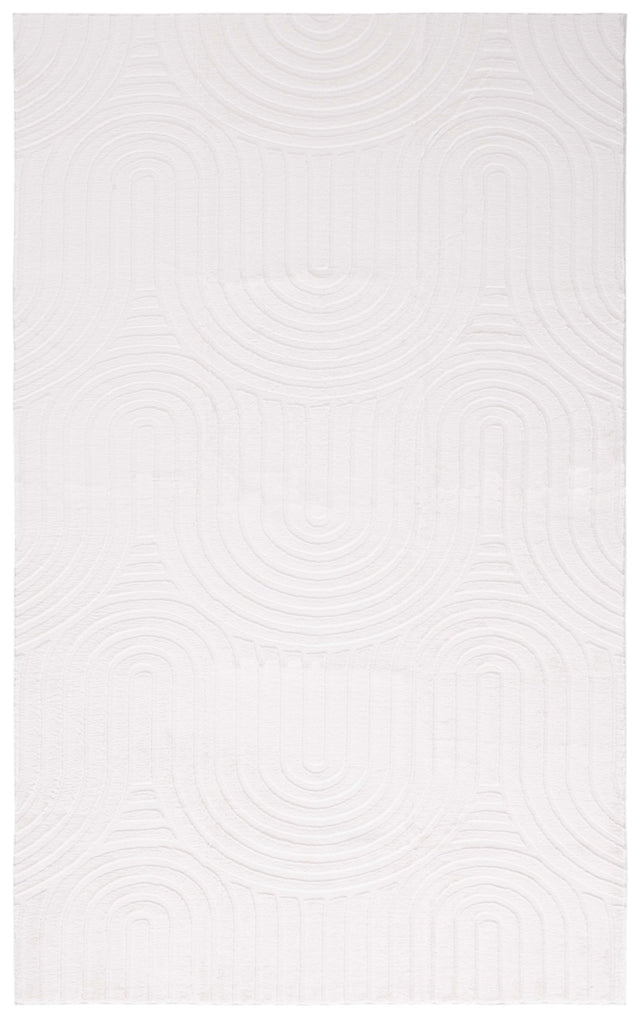 Safavieh Faux Rabbit Fur Frf881A Ivory Rug - Safavieh - frf881a - 2