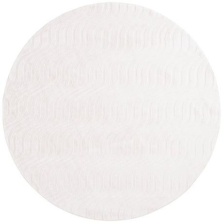 Safavieh Faux Rabbit Fur Frf882A Ivory Rug - Safavieh - frf882a - 6r