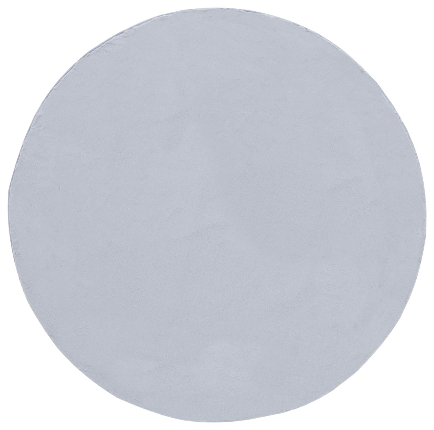 Safavieh Faux Rabbit Fur Frf976G Silver Rug - Safavieh - frf976g - 6r