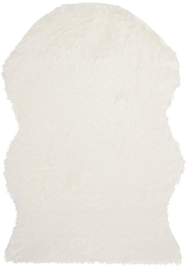 Safavieh Faux Sheep Skin Fss115A Ivory Rugs - Safavieh - fss115a - 2
