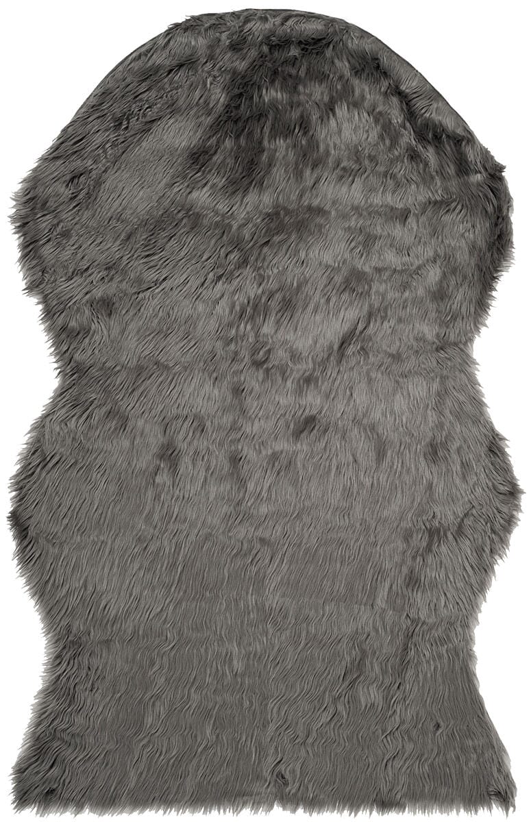 Safavieh Faux Sheep Skin Fss115D Grey Rugs - Safavieh - fss115d - 2