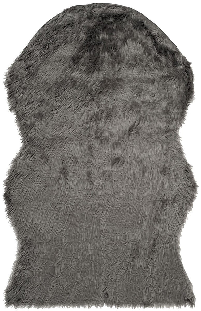 Safavieh Faux Sheep Skin Fss115D Grey Rugs - Safavieh - fss115d - 2