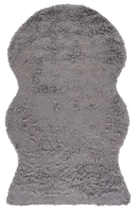 Safavieh Faux Sheep Skin Fss115D Grey Rugs - Safavieh - fss115d - 4