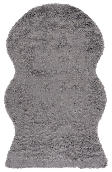 Safavieh Faux Sheep Skin Fss115D Grey Rugs - Safavieh - fss115d - 4