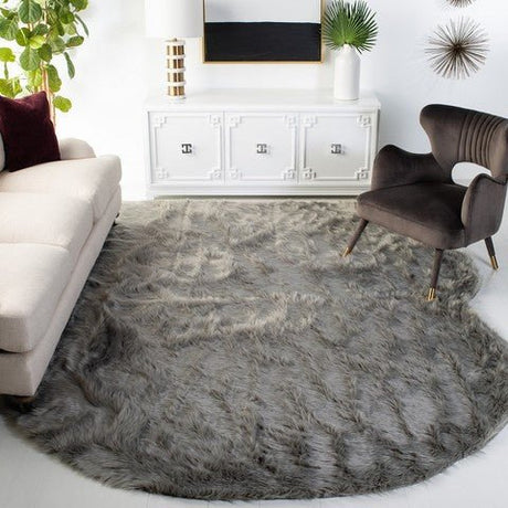 Safavieh Faux Sheep Skin Fss115D Grey Rugs - Safavieh - fss115d - 8