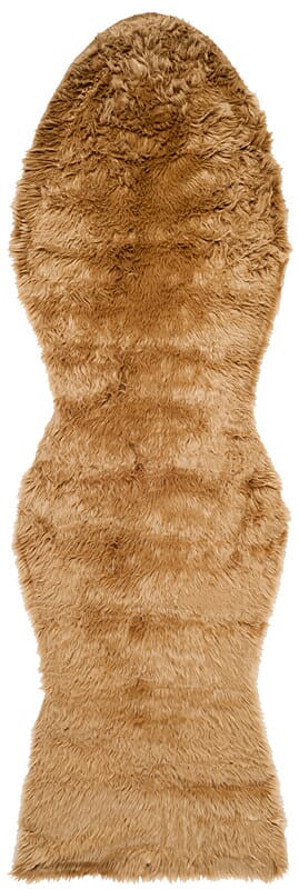 Safavieh Faux Sheep Skin Fss115E Camel Rugs - Safavieh - fss115e - 26