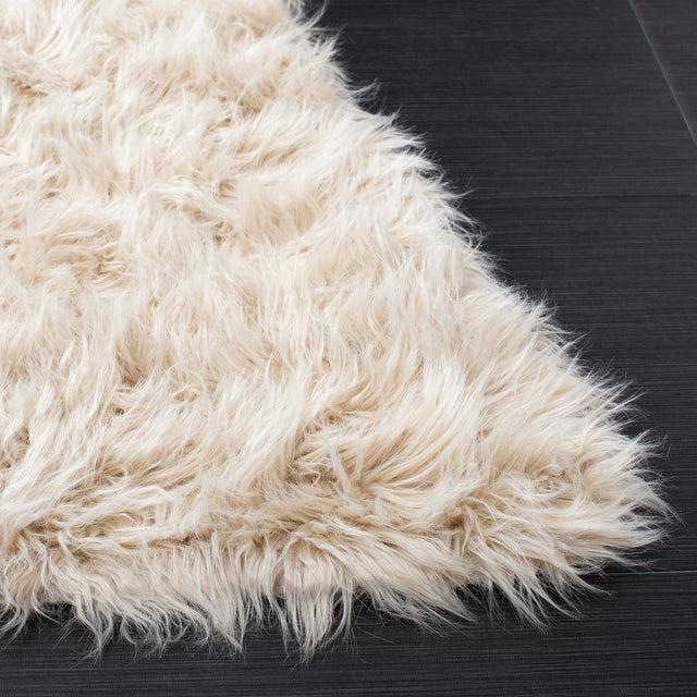 Safavieh Faux Sheep Skin Fss115K Beige Rug - Safavieh - fss115k - 2