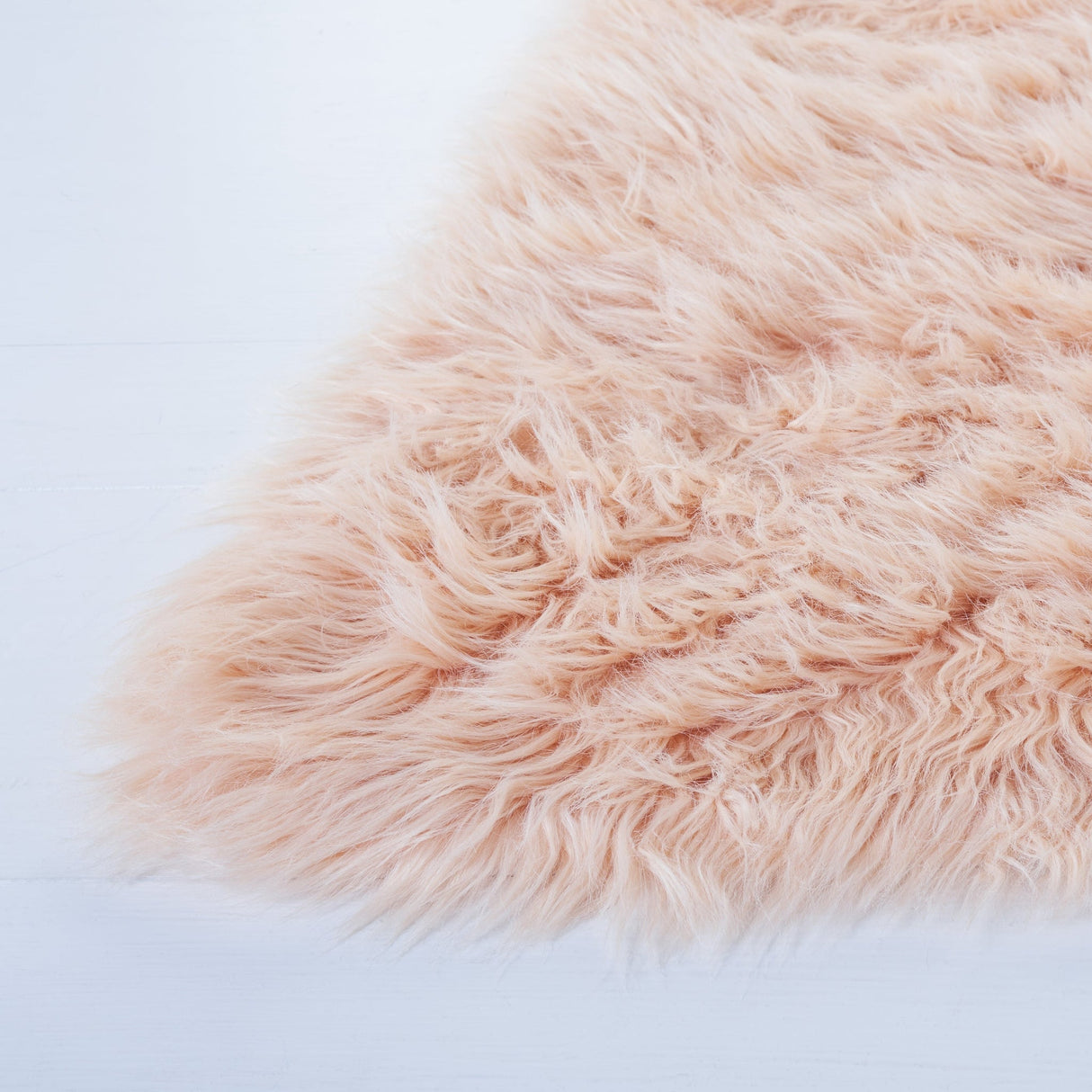 Safavieh Faux Sheep Skin Fss115U Light Pink Rug - Safavieh - fss115u - 2