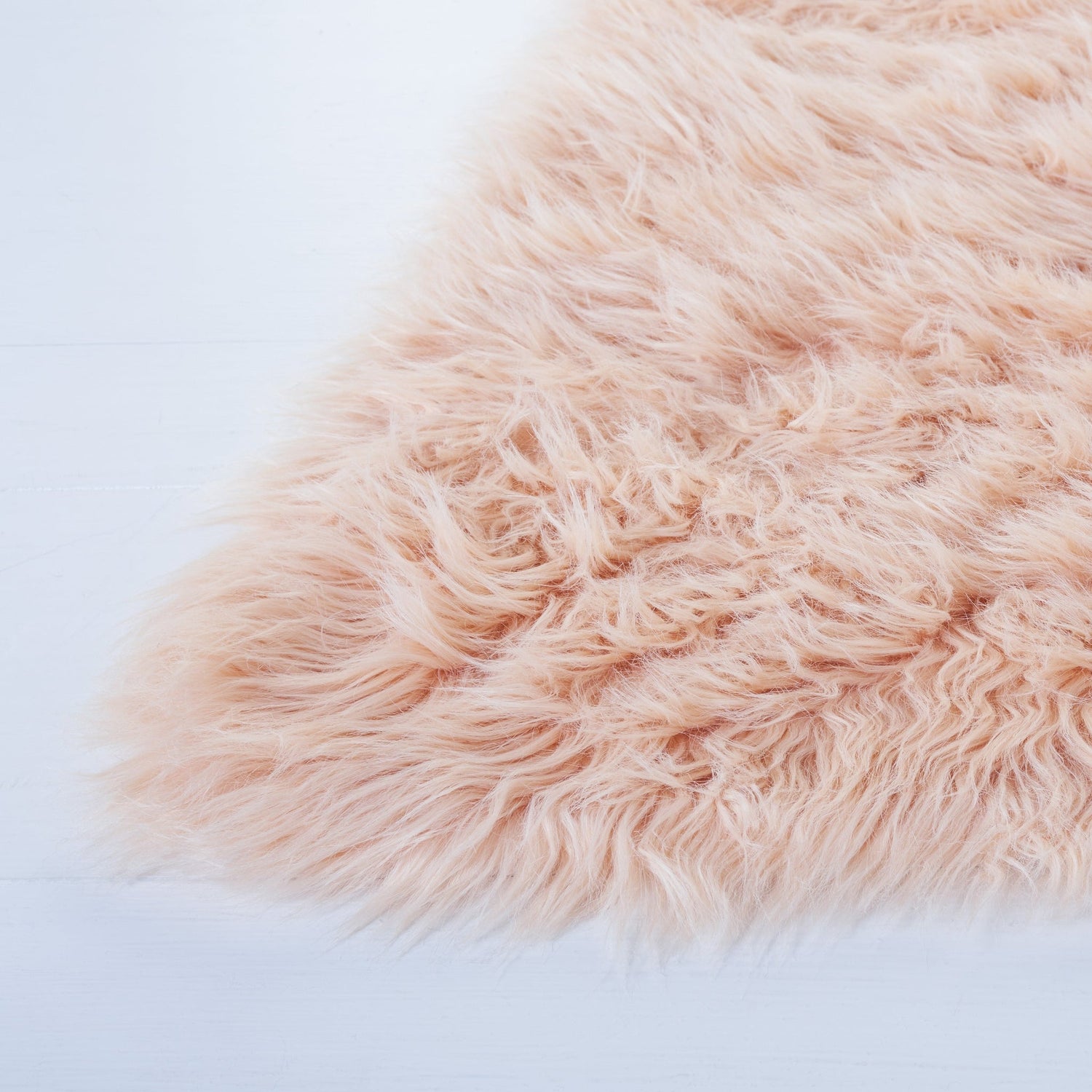 Safavieh Faux Sheep Skin Fss115U Light Pink Rug - Safavieh - fss115u - 2