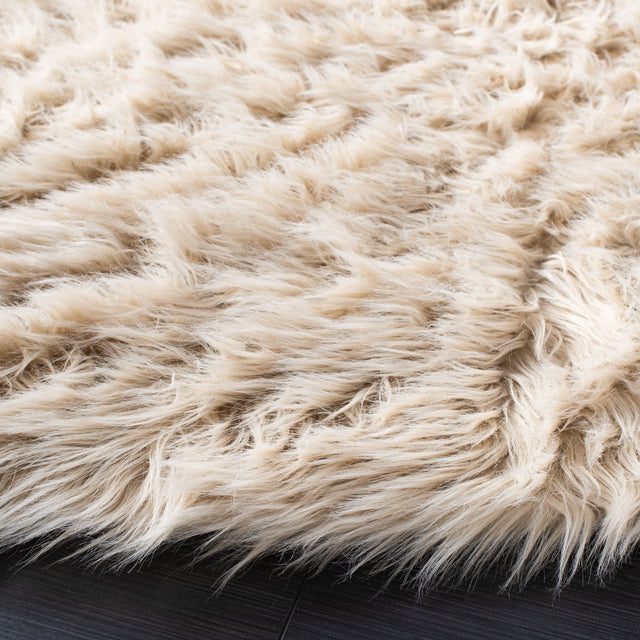 Safavieh Faux Sheep Skin Fss235K Beige Rug - Safavieh - fss235k - 2