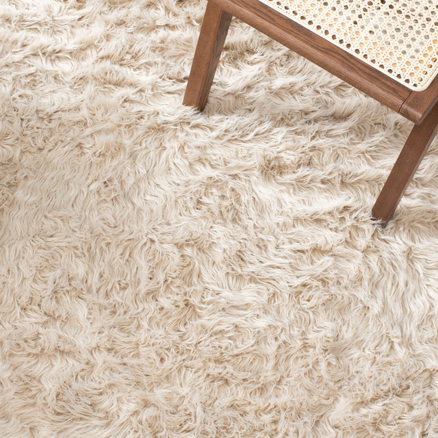 Safavieh Faux Sheep Skin Fss235K Beige Rug - Safavieh - fss235k - 6r