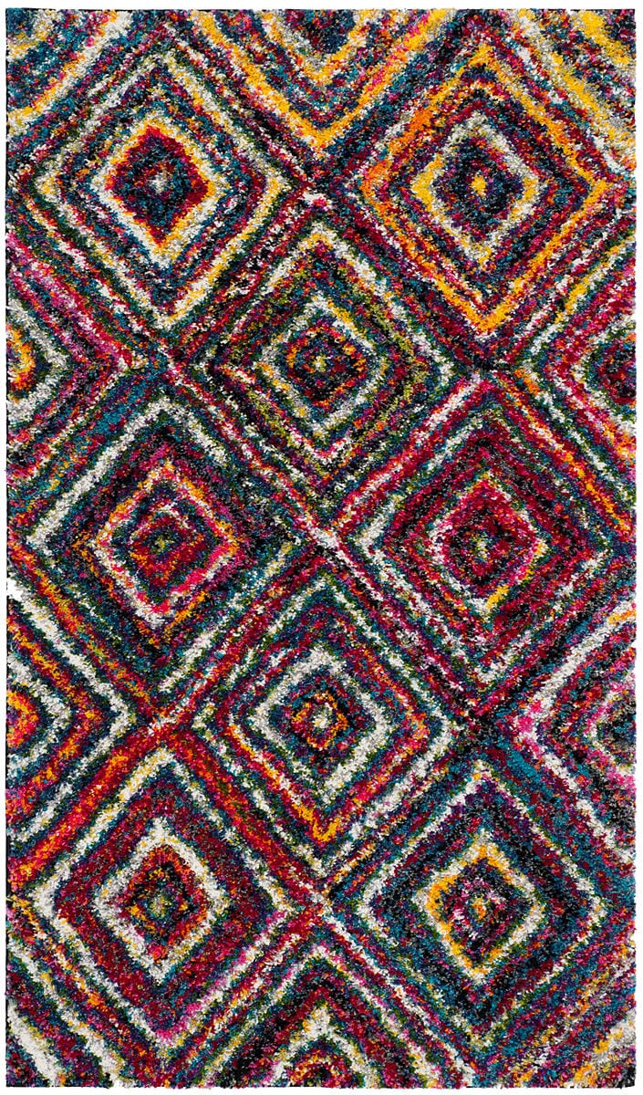 Safavieh Fiesta Shag Fsg384M Multi Rugs - Safavieh - fsg384m - 3
