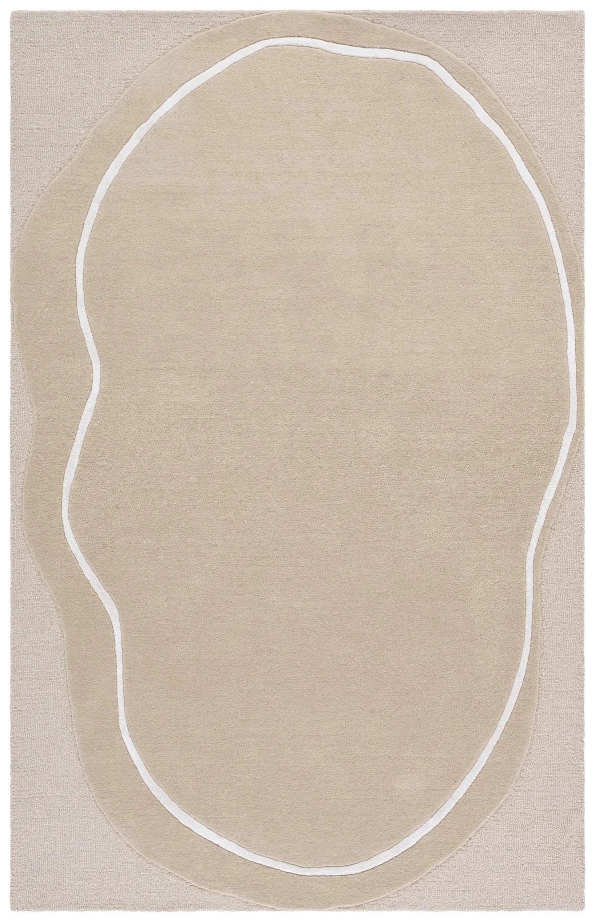 Safavieh Fifth Avenue 4'-0" x 6'-0" Rug in Beige / Ivory