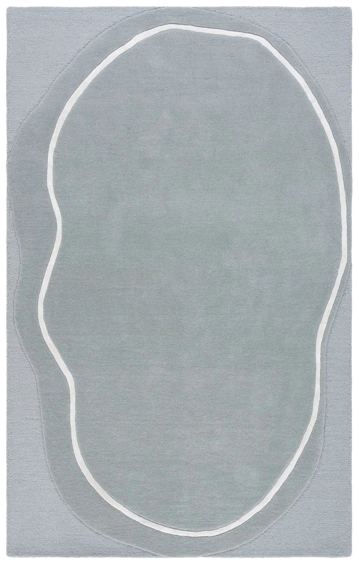Safavieh Fifth Avenue 4'-0" x 6'-0" Rug in Grey / Ivory