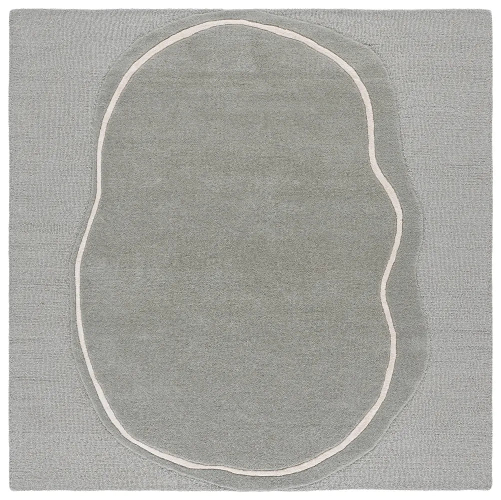Safavieh Fifth Avenue 6'-0" x 6'-0" Rug in Grey / Ivory