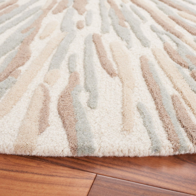 Safavieh Fifth Avenue Ftv109A Ivory/Grey Rug - Safavieh - ftv109a - 3r