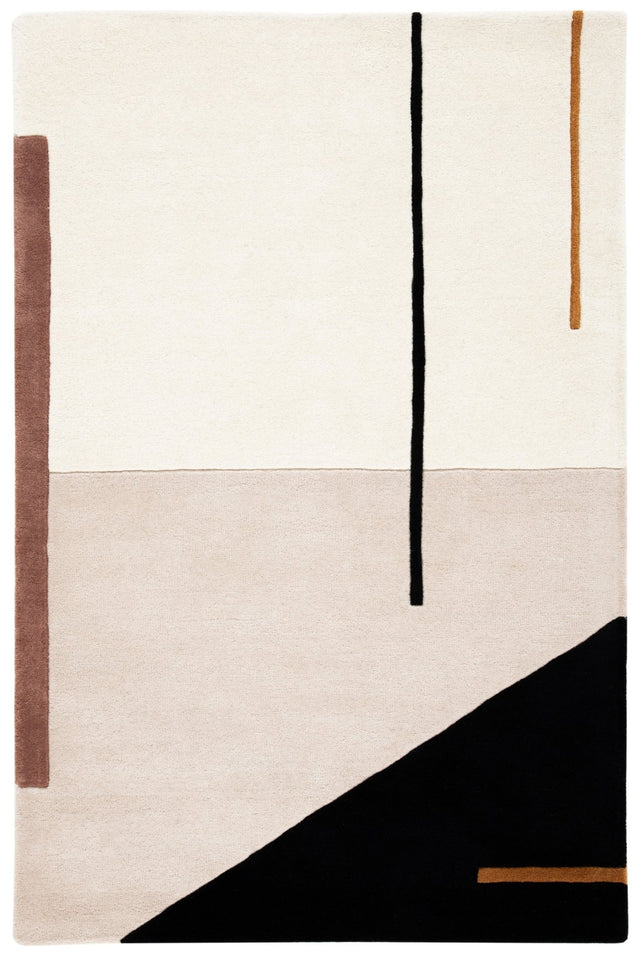 Safavieh Fifth Avenue Ftv110A Ivory/Black Rug - Safavieh - ftv110a - 2