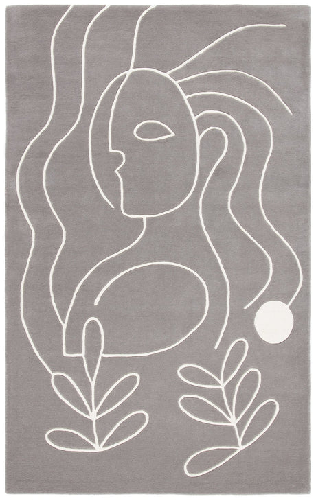 Safavieh Fifth Avenue Ftv111F Grey/Ivory Rug - Safavieh - ftv111f - 2