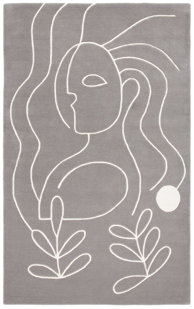 Safavieh Fifth Avenue Ftv111F Grey/Ivory Rug - Safavieh - ftv111f - 2