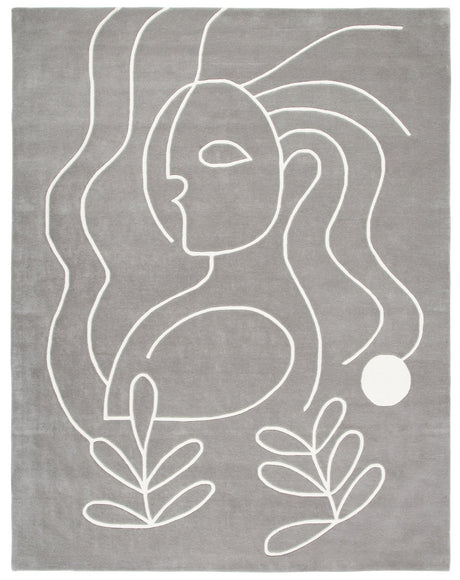 Safavieh Fifth Avenue Ftv111F Grey/Ivory Rug - Safavieh - ftv111f - 2