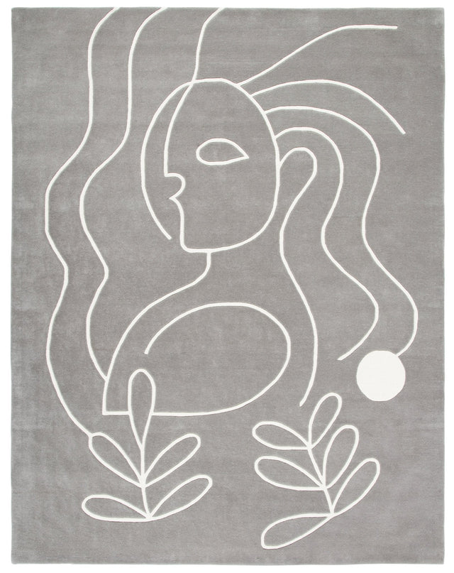 Safavieh Fifth Avenue Ftv111F Grey/Ivory Rug - Safavieh - ftv111f - 2