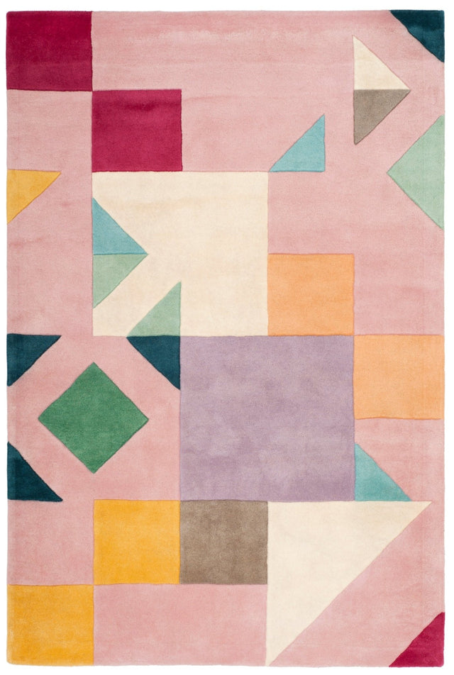 Safavieh Fifth Avenue Ftv118A Pink/Multi Rug - Safavieh - ftv118a - 28
