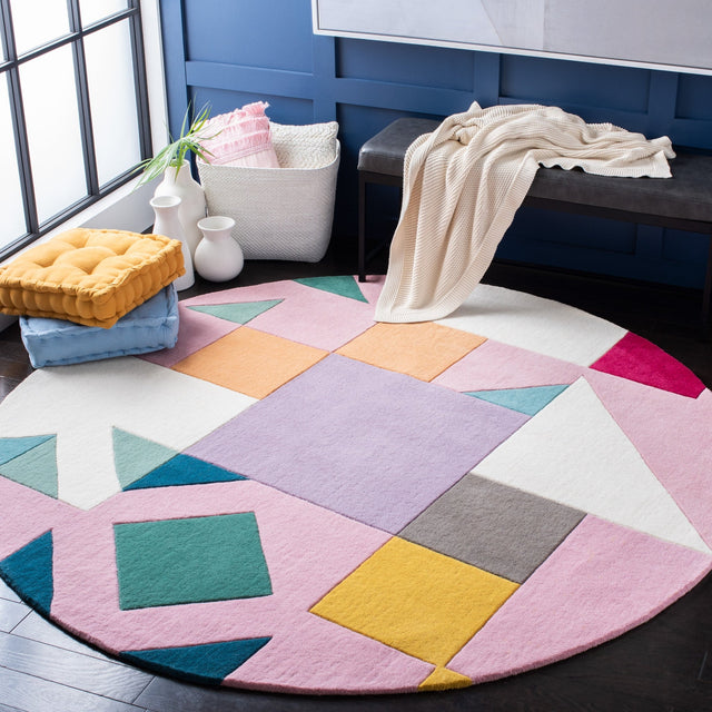 Safavieh Fifth Avenue Ftv118A Pink/Multi Rug - Safavieh - ftv118a - 28