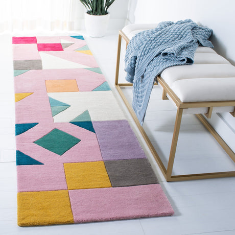 Safavieh Fifth Avenue Ftv118A Pink/Multi Rug - Safavieh - ftv118a - 28