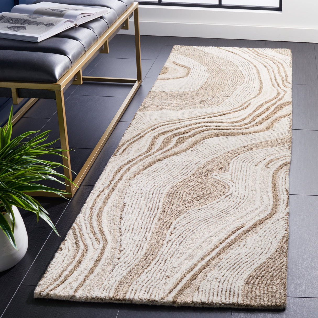 Safavieh Fifth Avenue Ftv121B Beige/Ivory Rug - Safavieh - ftv121b - 2