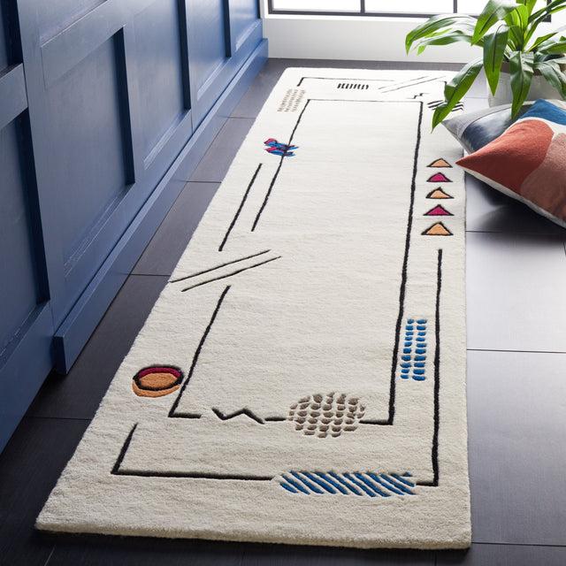 Safavieh Fifth Avenue Ftv125A Ivory/Blue Rug - Safavieh - ftv125a - 29