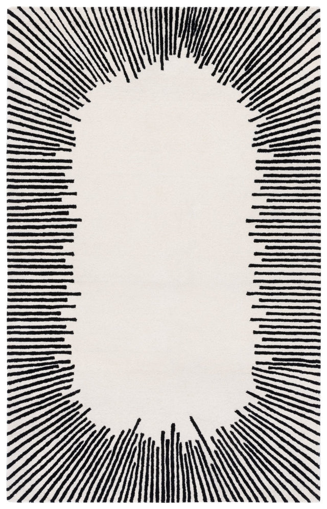 Safavieh Fifth Avenue Ftv129A Ivory/Black Rug - Safavieh - ftv129a - 3