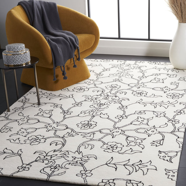 Safavieh Fifth Avenue Ftv135A Ivory/Black Rug - Safavieh - ftv135a - 3