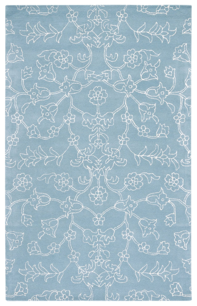 Safavieh Fifth Avenue Ftv135M Blue/Ivory Rug - Safavieh - ftv135m - 3