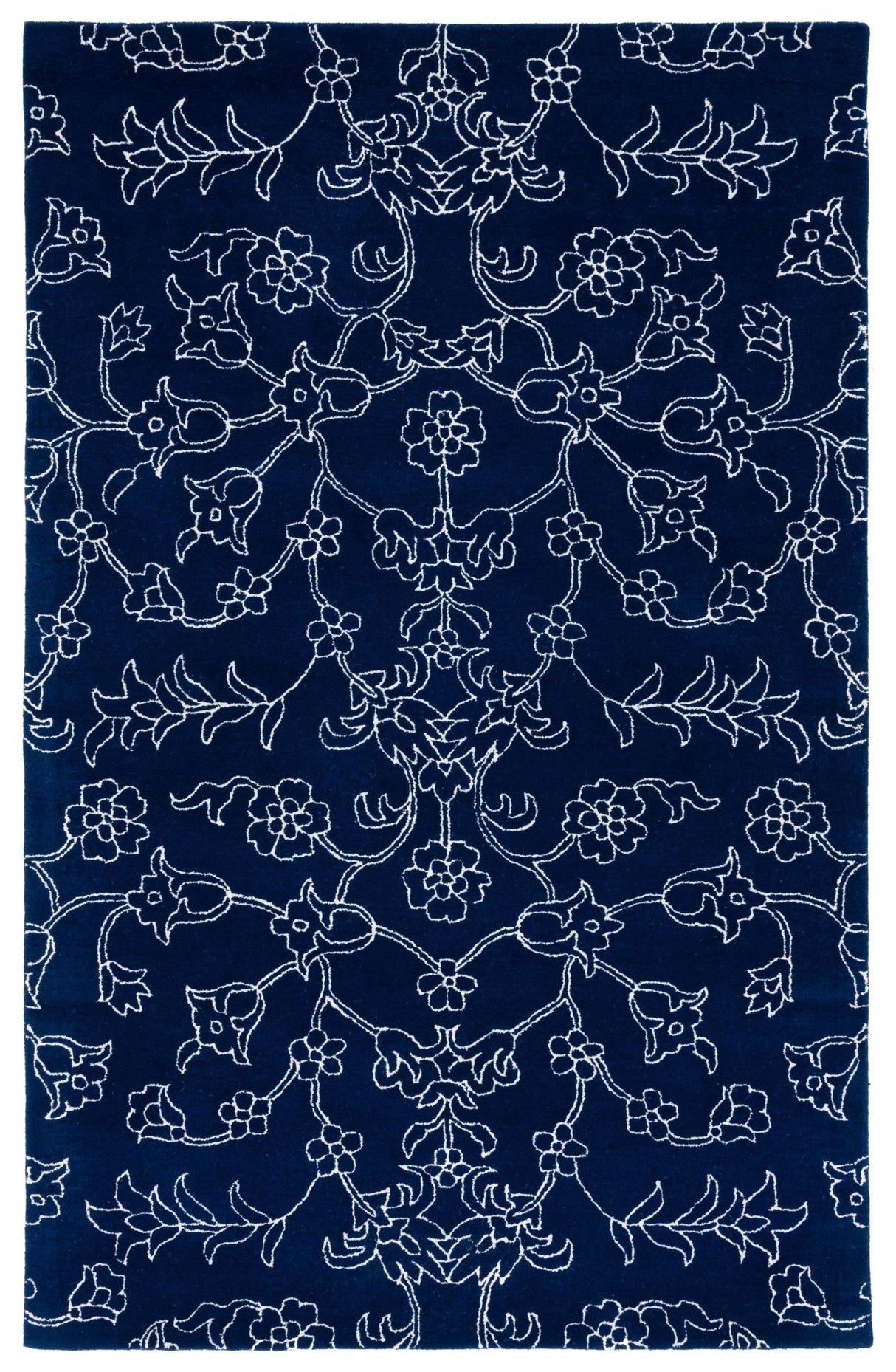 Safavieh Fifth Avenue Ftv135N Navy/Ivory Rug - Safavieh - ftv135n - 3