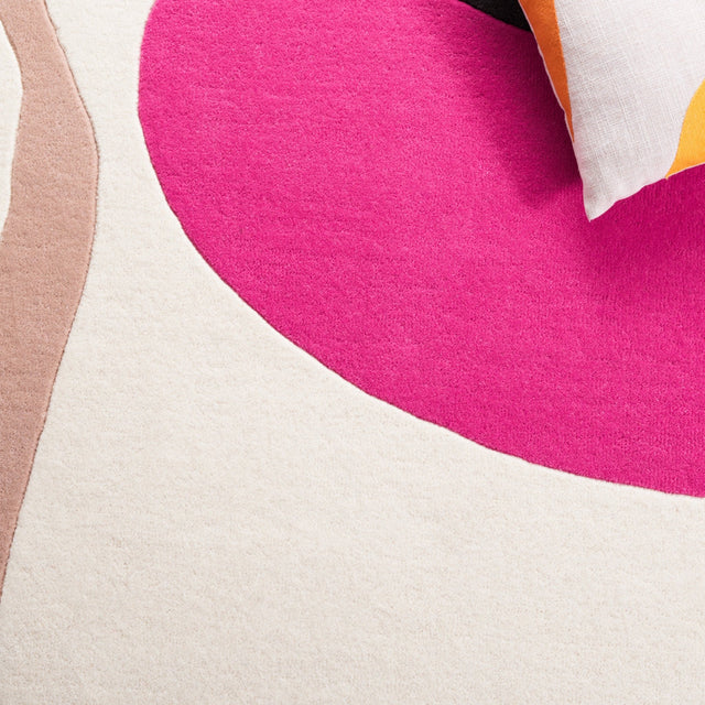 Safavieh Fifth Avenue Ftv141A Ivory/Pink Rug - Safavieh - ftv141a - 5