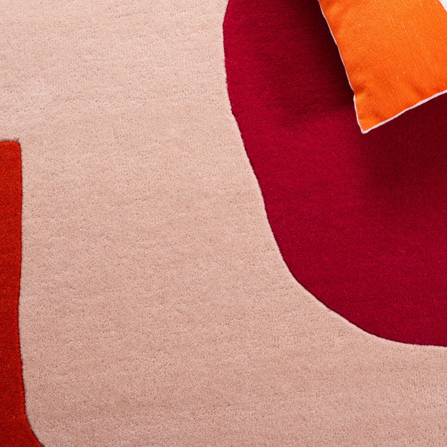 Safavieh Fifth Avenue Ftv143A Ivory/Red Rug - Safavieh - ftv143a - 5