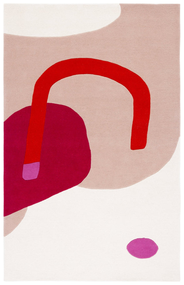 Safavieh Fifth Avenue Ftv143A Ivory/Red Rug - Safavieh - ftv143a - 5