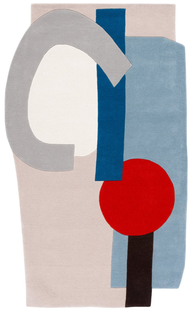 Safavieh Fifth Avenue Ftv144B Beige/Blue Rug - Safavieh - ftv144b - 5