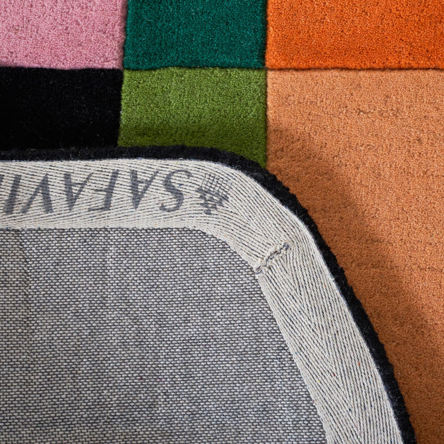 Safavieh Fifth Avenue Ftv147Z Black/Pink Rug - Safavieh - ftv147z - 5