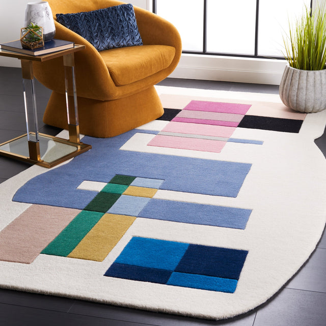 Safavieh Fifth Avenue Ftv148A Ivory/Blue Rug - Safavieh - ftv148a - 5