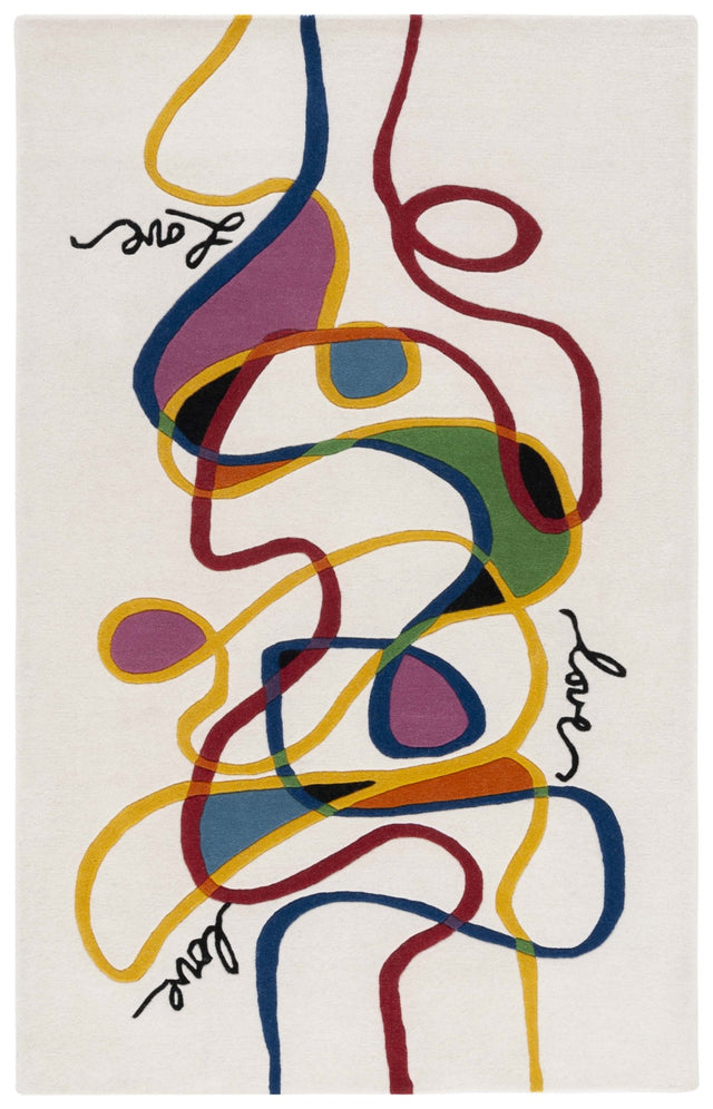 Safavieh Fifth Avenue Ftv149Q Ivory/Red Rug - Safavieh - ftv149q - 5