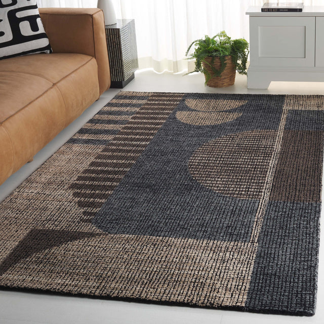 Safavieh Fifth Avenue Ftv401B Beige/Grey Rug - Safavieh - ftv401b - 5