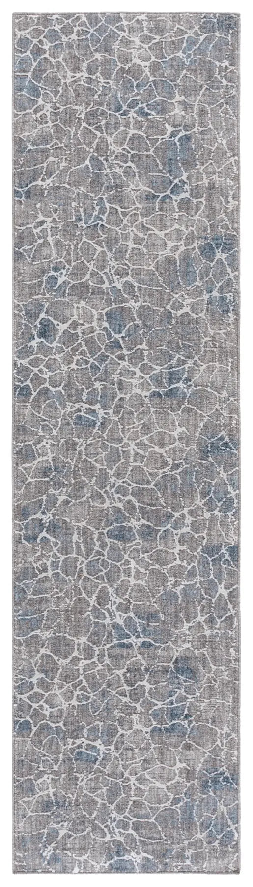 Safavieh Finley Modern 2'-2" x 10'-0" Rug in Grey / Blue