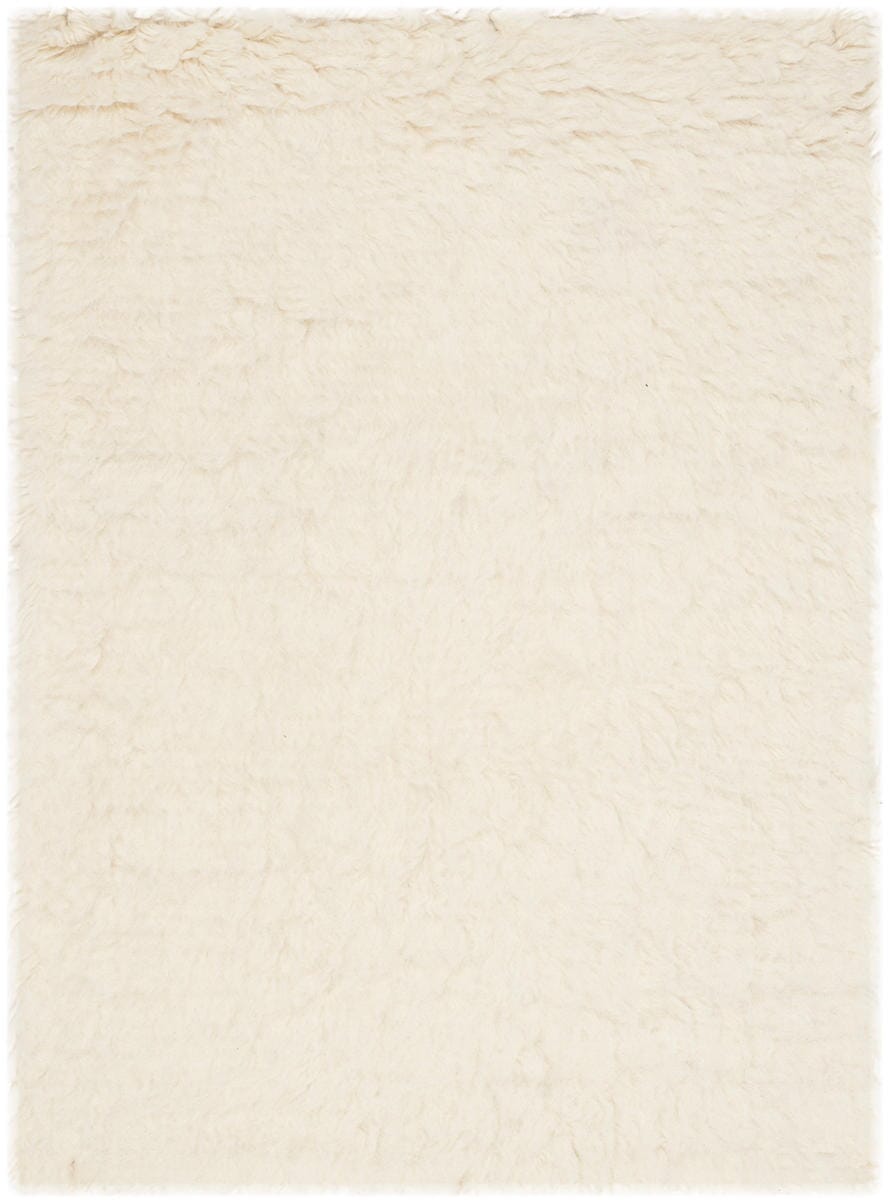 Safavieh Flokati Flk150A Ivory Rugs - Safavieh - flk150a - 4r