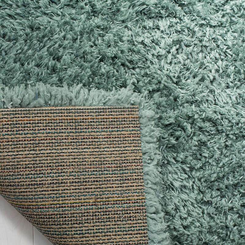Safavieh Flokati Shag Flk950M Blue Rug - Safavieh - flk950m - 3
