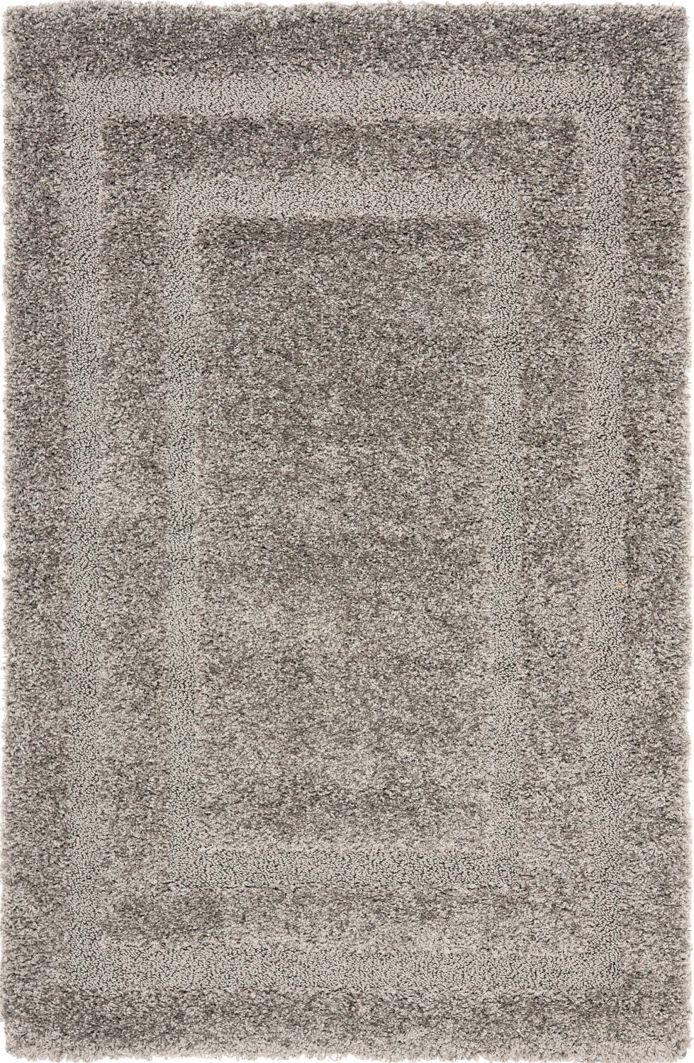 Safavieh Florida Shag Sg454 - 8080 Grey / Grey Rugs - Safavieh - sg454 - 8080 - 4sq