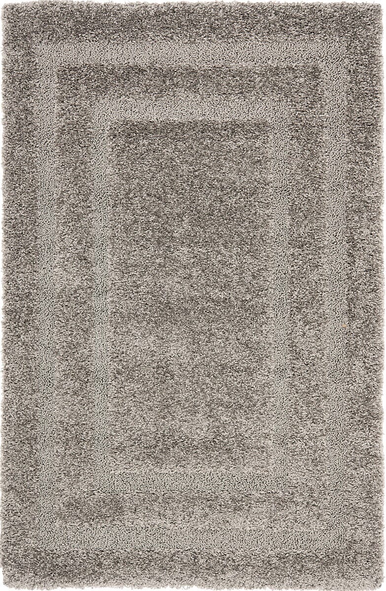 Safavieh Florida Shag Sg454 - 8080 Grey / Grey Rugs - Safavieh - sg454 - 8080 - 4sq