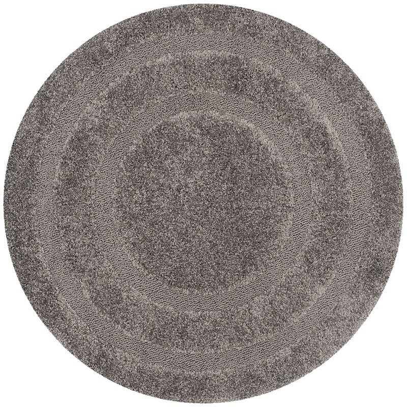 Safavieh Florida Shag Sg454 - 8080 Grey / Grey Rugs - Safavieh - sg454 - 8080 - 5r