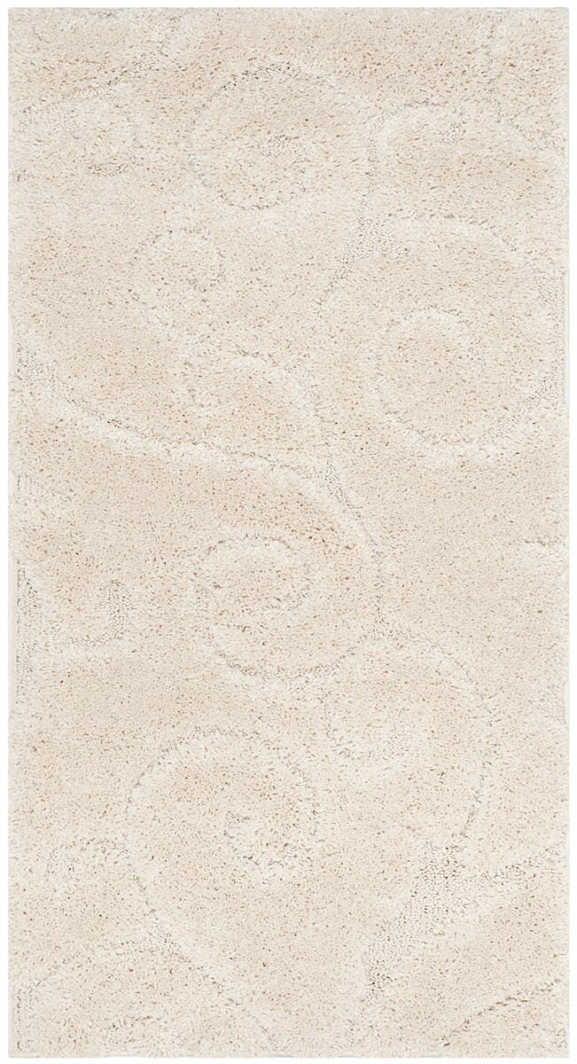 Safavieh Florida Shag Sg455 - 1111 Creme / Creme Rugs - Safavieh - sg455 - 1111 - 7r